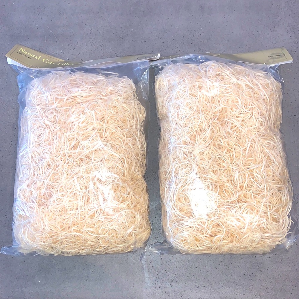 NWT World Market Natural Gift Filler 2 bags